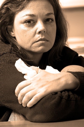 Illustration Photo of Trafficking Victim